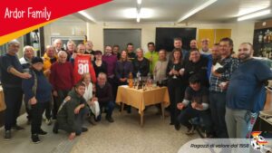Aldo, compleanno all'Ardor